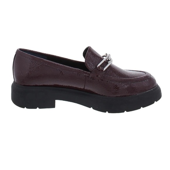 Alfani Galilayop Women Dark Berry Patent Loafer New Size 6.5M - Picture 1 of 6